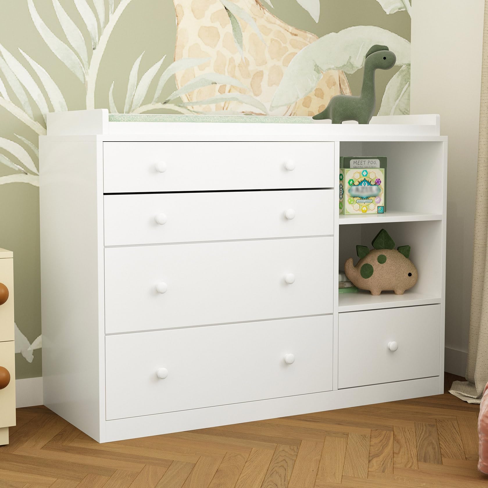 Changing Table Dresser, Baby Classic Nursery Dresser