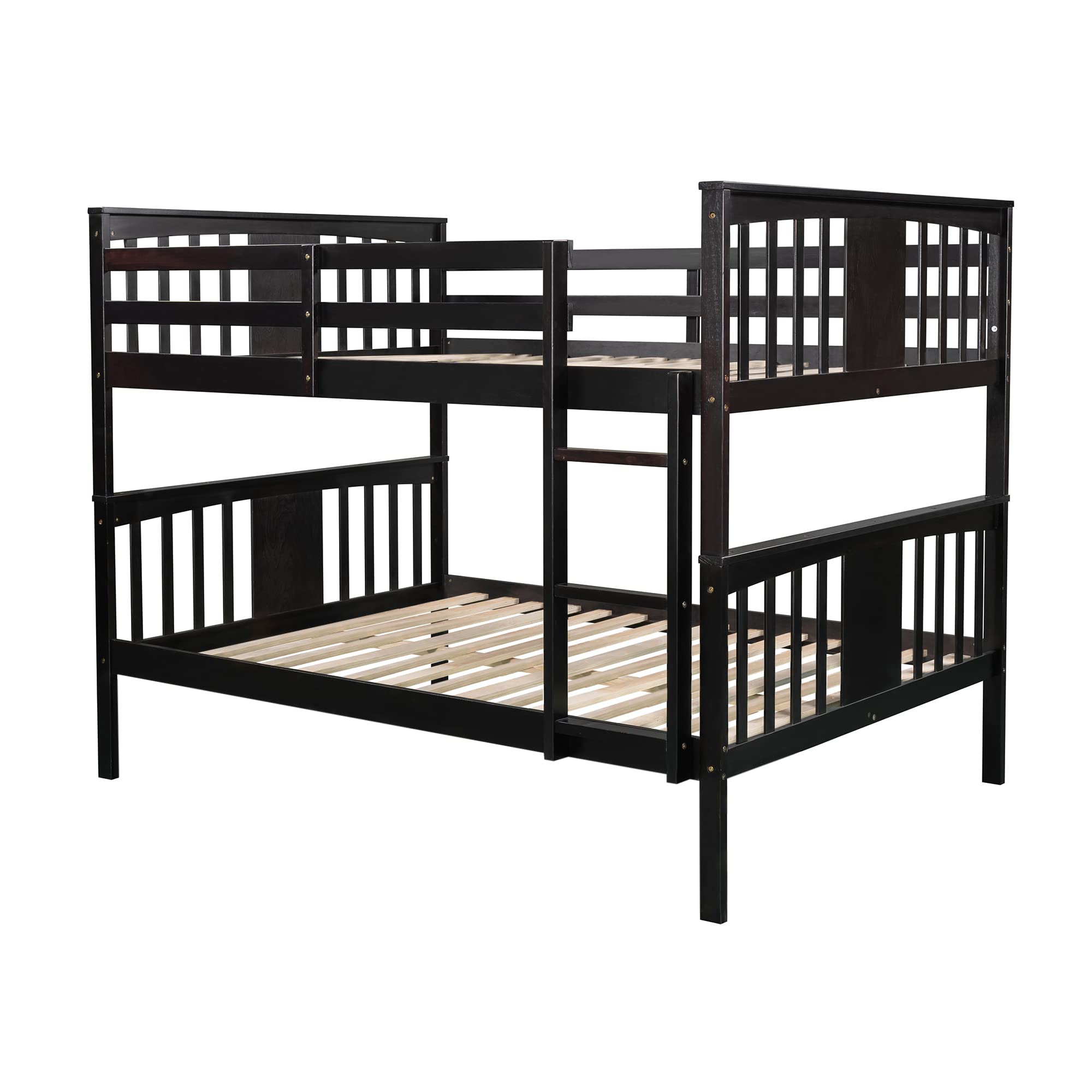 Full Over Full Bunk Bed with Ladder