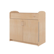 Serenity Daycare Changing Table with Storage Cubbies