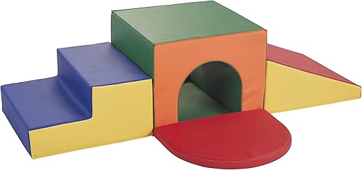 10408-AS SoftScape Single Tunnel Play Foam Climber Plus