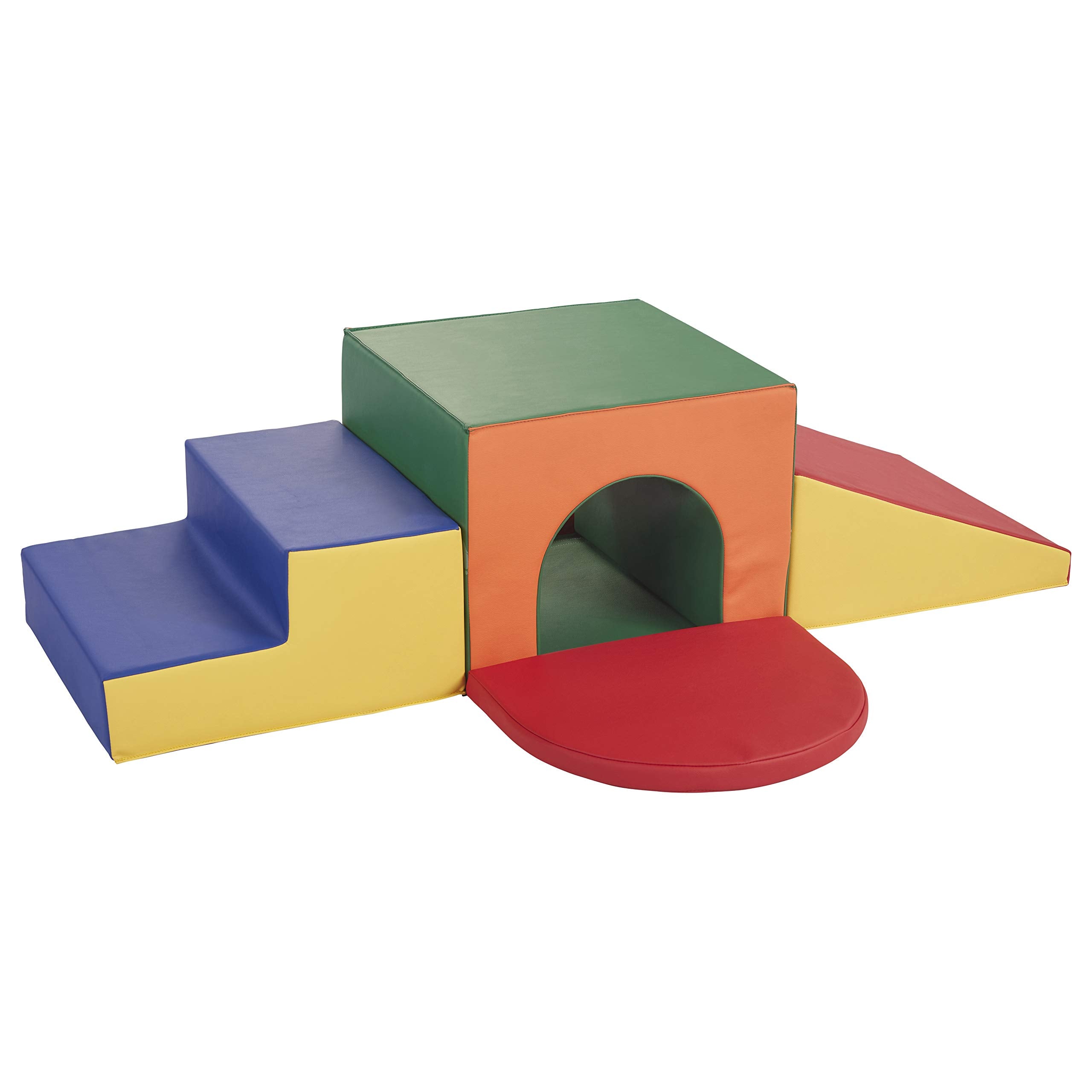 Foam Climber Toddler Play Structure with Tunnel and Slide