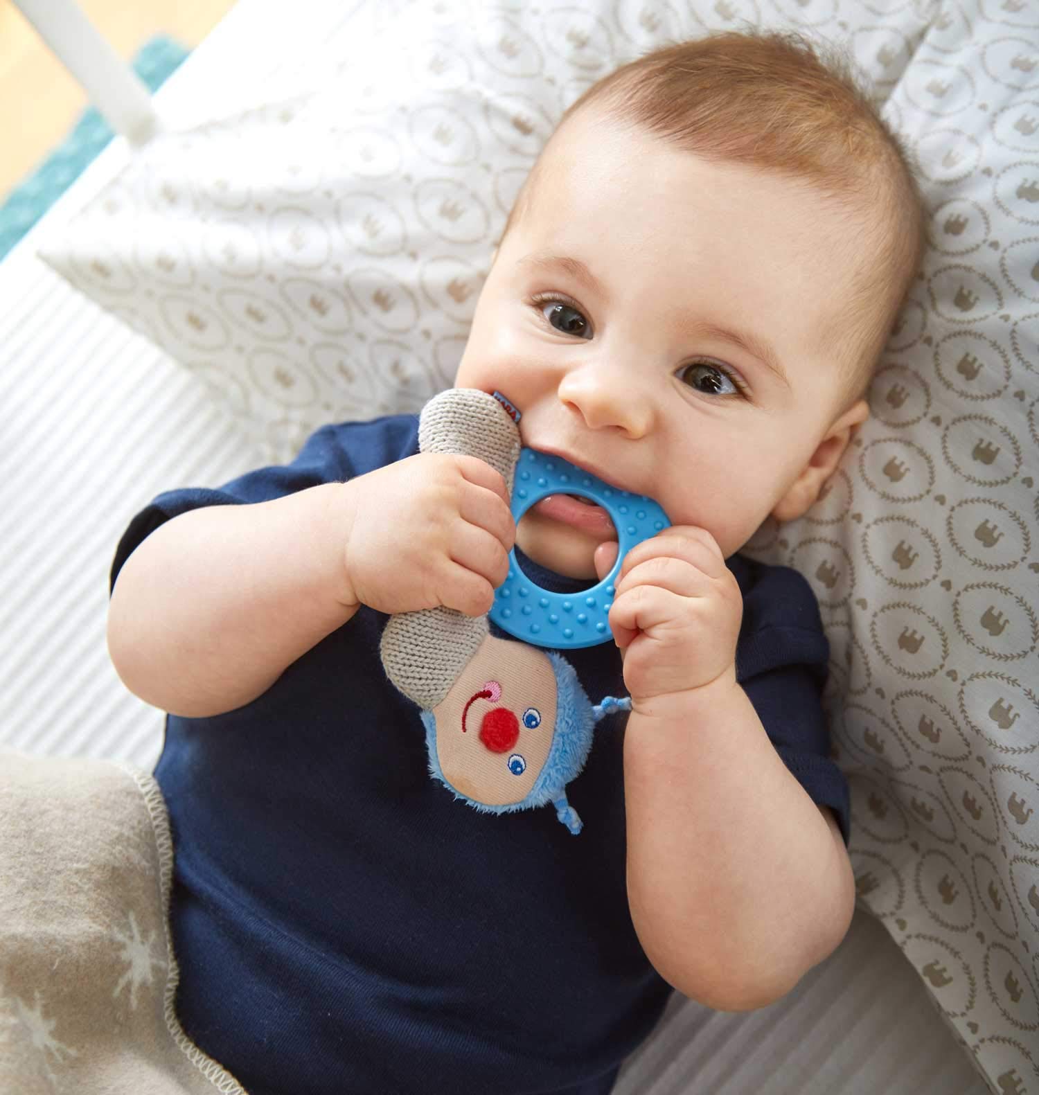 Chomp Champ Snail Teething Toy (Dishwasher Safe) for Babies 6 Months and Up