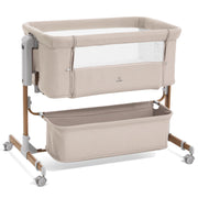 Bassinet, Rocking Bassinet, Bedside Bassinet, 6-Height Adjustable