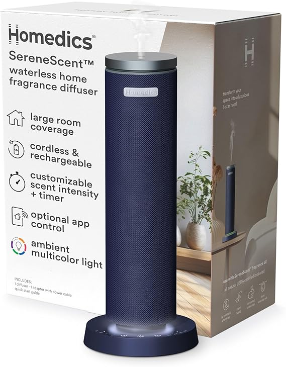 SereneScent Fabric Rechargeable Waterless Diffuser