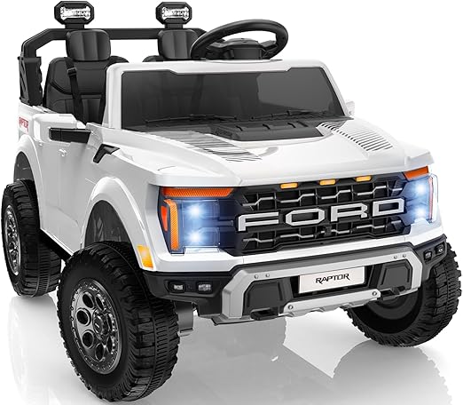 Licensed Ford F-150 Raptor 2 Seater Ride on Car for Kids
