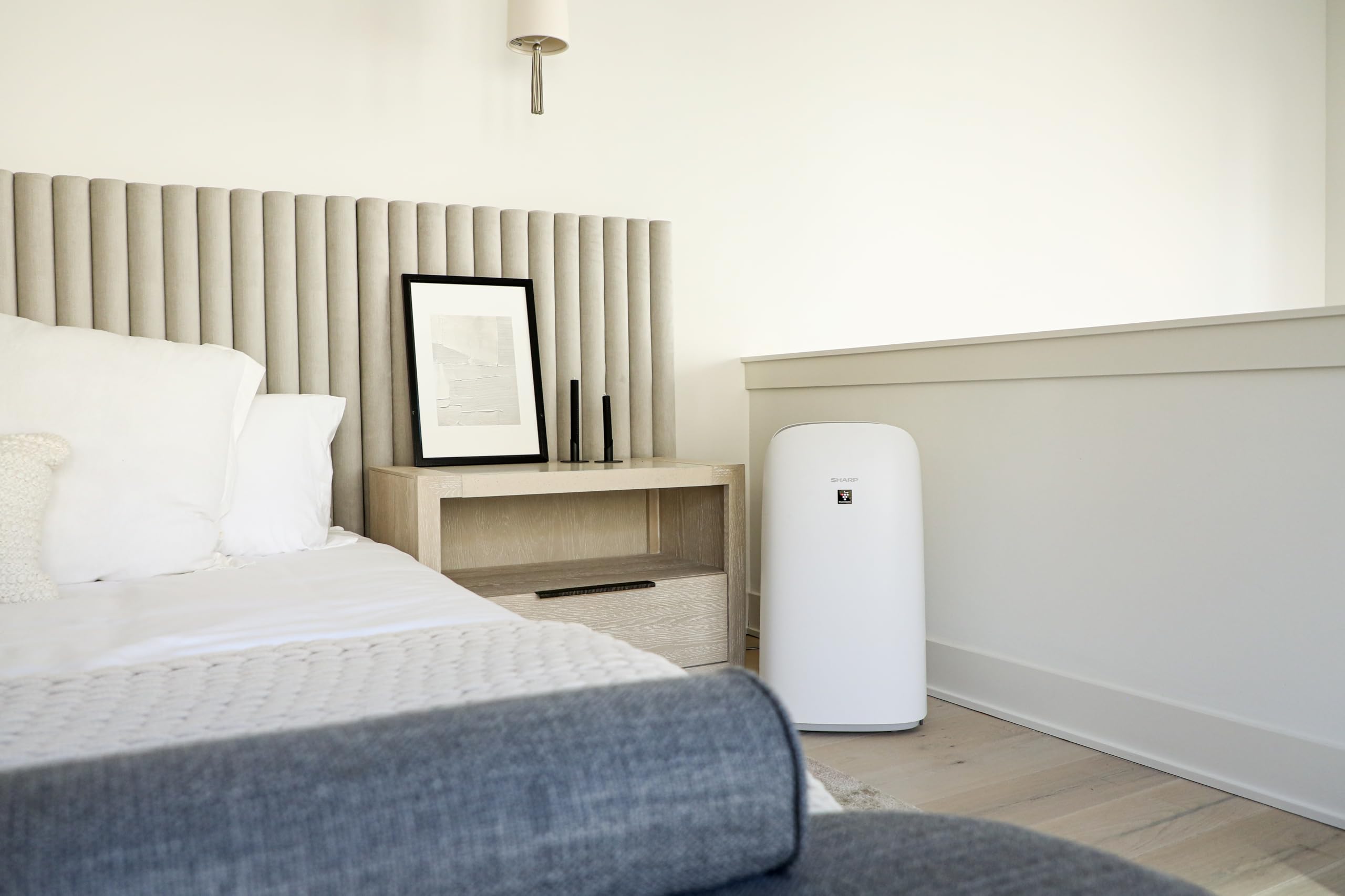Smart Air Purifier and Humidifier compatible w/Alexa & Google Asst. Plasmacluster