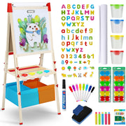 Double-Sided Adjustable Kids Art Easel
