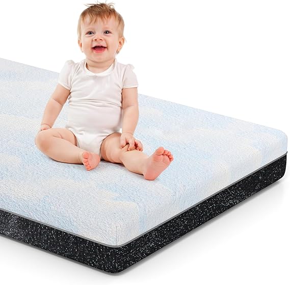 Crib Mattress, 52 x 27 Dual-Sided Comfort Baby and Toddler