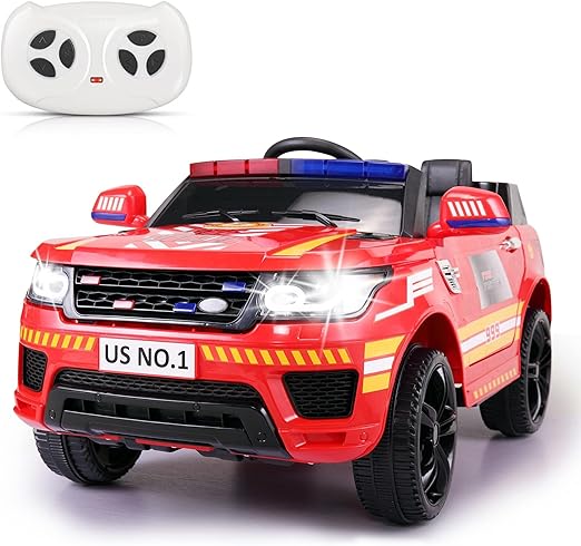 Police Car Ride on Electric Car for Kids to Drive Battery Powered Ride-on Toys Cop Cars