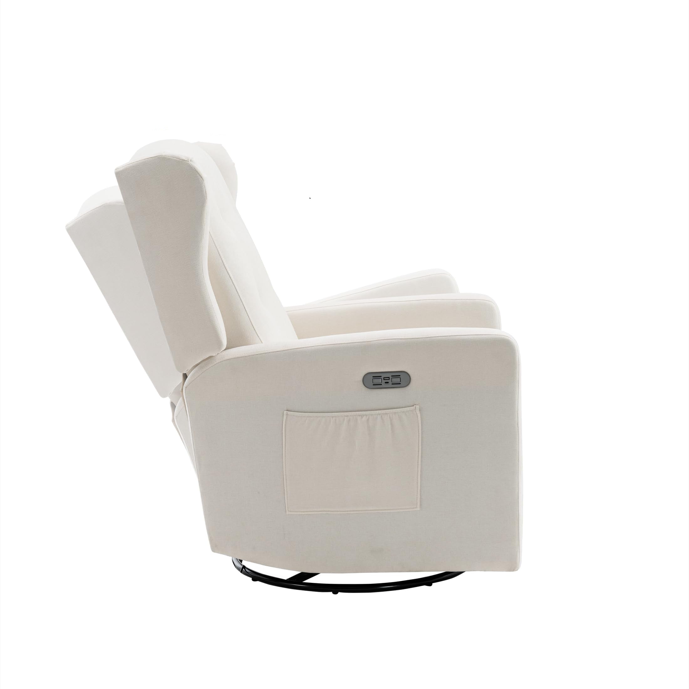 Rocking Recliner Chair, Electric Rocker Nursery Glider Chair