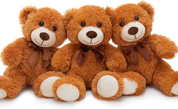 14 Piece Teddy Bears Bulk Baby Shower,14 Inch Cute Teddy Bear Stuffed Animals Plush