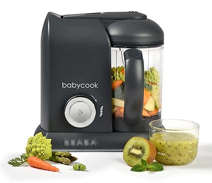 Babycook Solo 4 in 1 Baby Food Maker, Puree Steamer and Blender