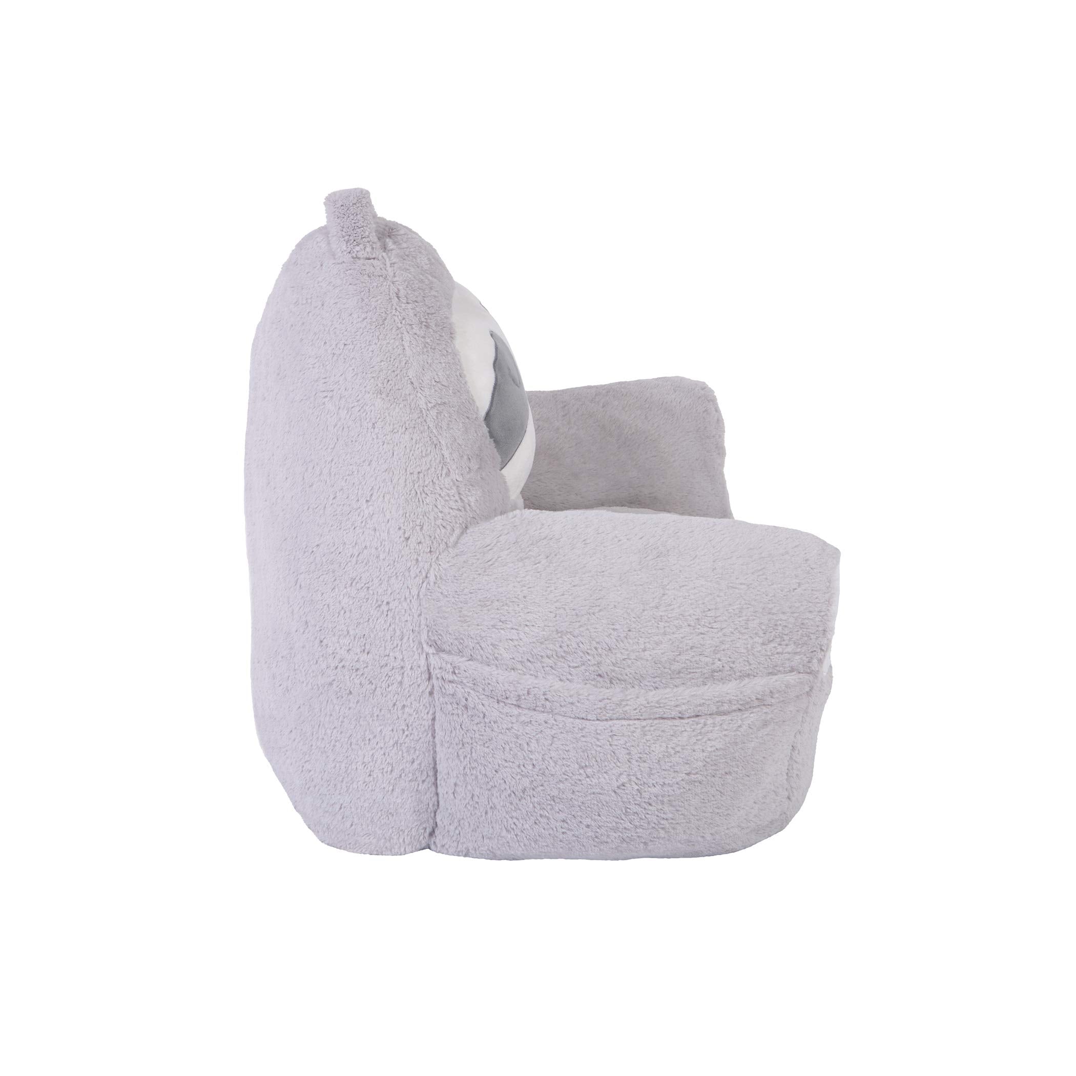 Sloth Toddler Plush Character Kids Chair Comfy Pillow Chair for Boys and Girls
