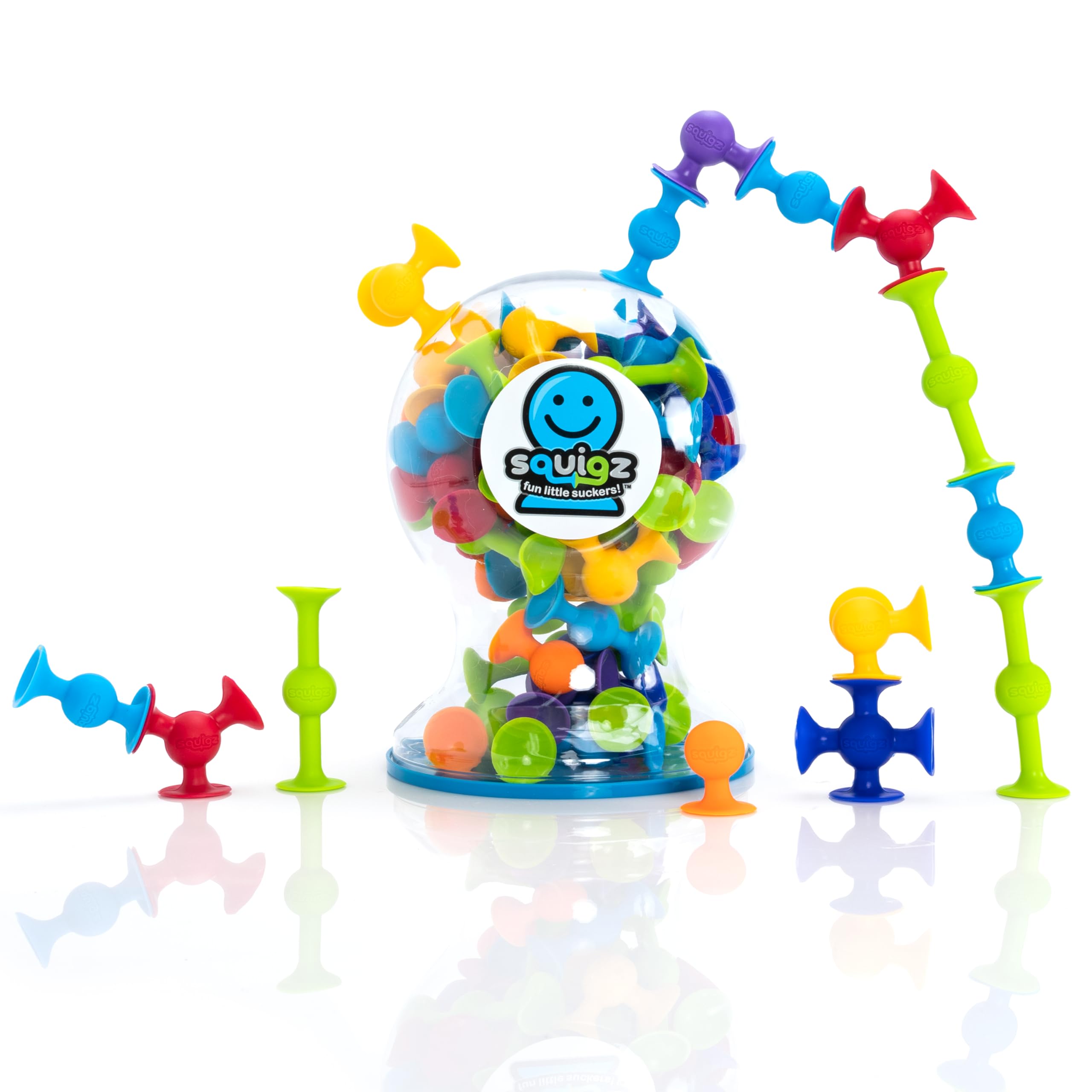 Toys Squigz Deluxe Set - 50-Piece Suction Construction Toys