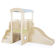 City Toddler Loft: Wooden Climber Activity Center with Slide
