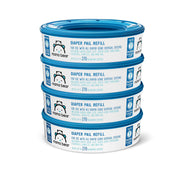 Amazon Brand - Mama Bear Diaper Pail Refills for Diaper Genie Pails