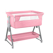 Baby Bassinet, Bedside Sleeper for Baby, 7 Height Adjustable
