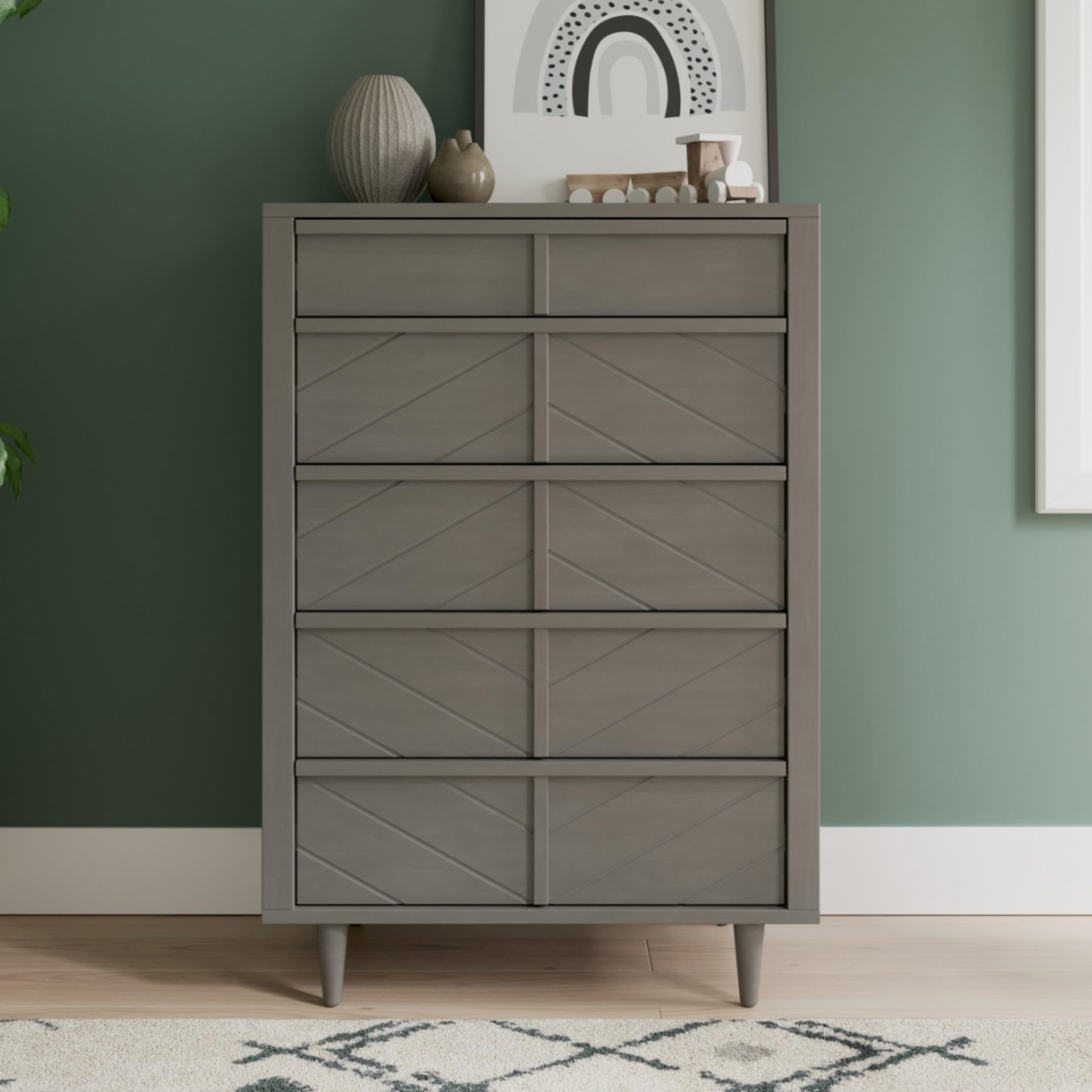 Surrey Hill Crib, Dresser and Chest Nursery Set, 3-Piece
