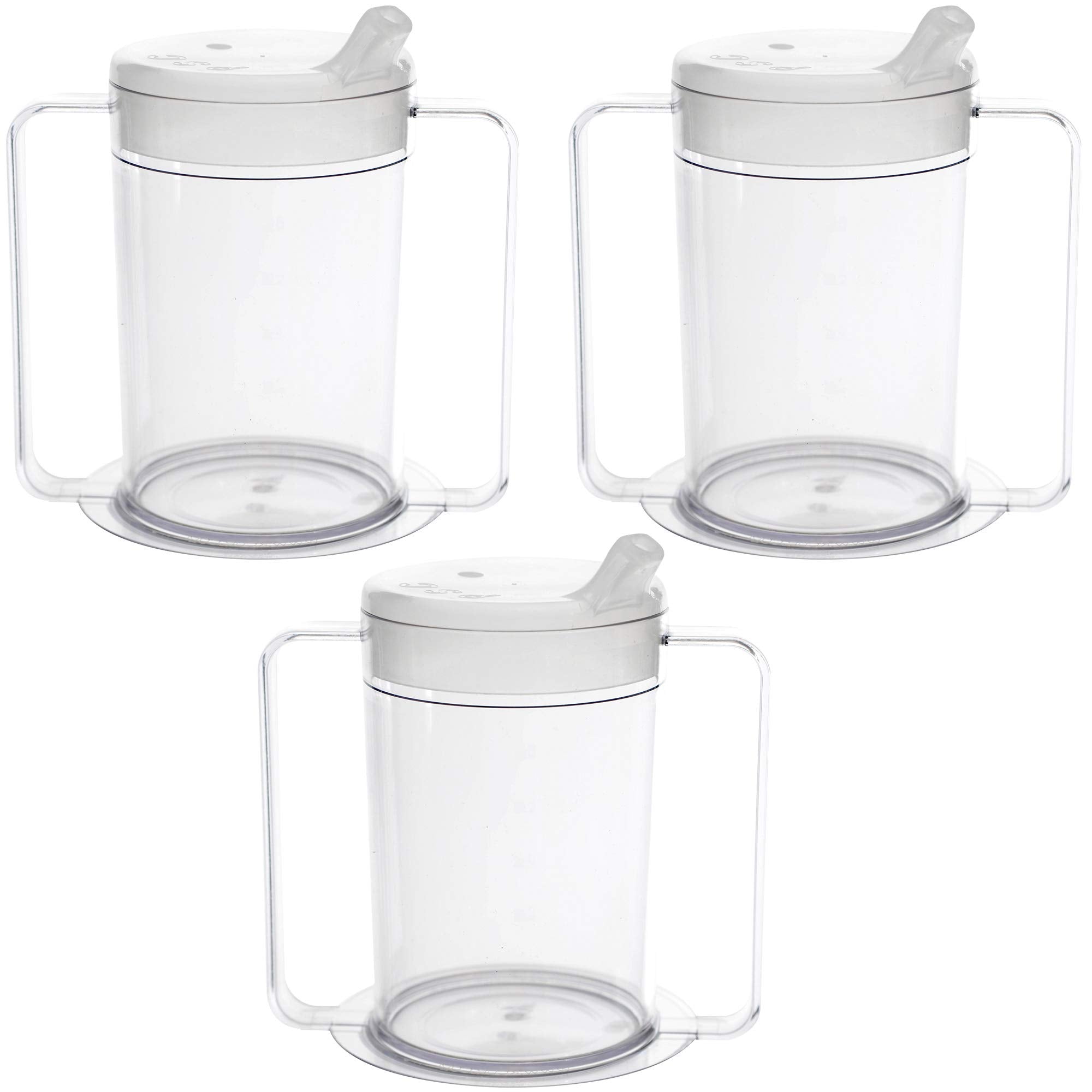 12oz Adult Sippy Cup with Handles - Independence Sip Cups for Adults