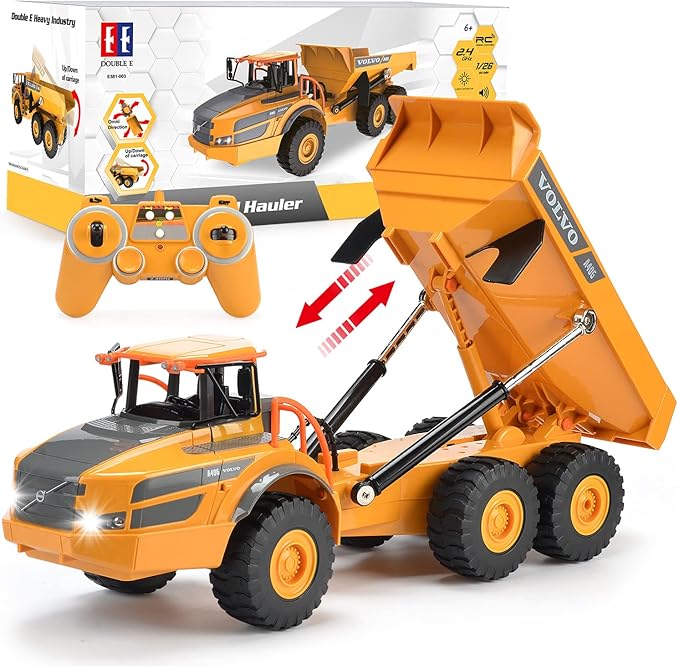 Volvo RC Excavator 17 Channel 3 in 1 Construction Toys, 17 Channel Remote Control Vehicles
