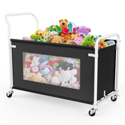 Extra Large Toy Box for Kids with 360° Rotating Wheels