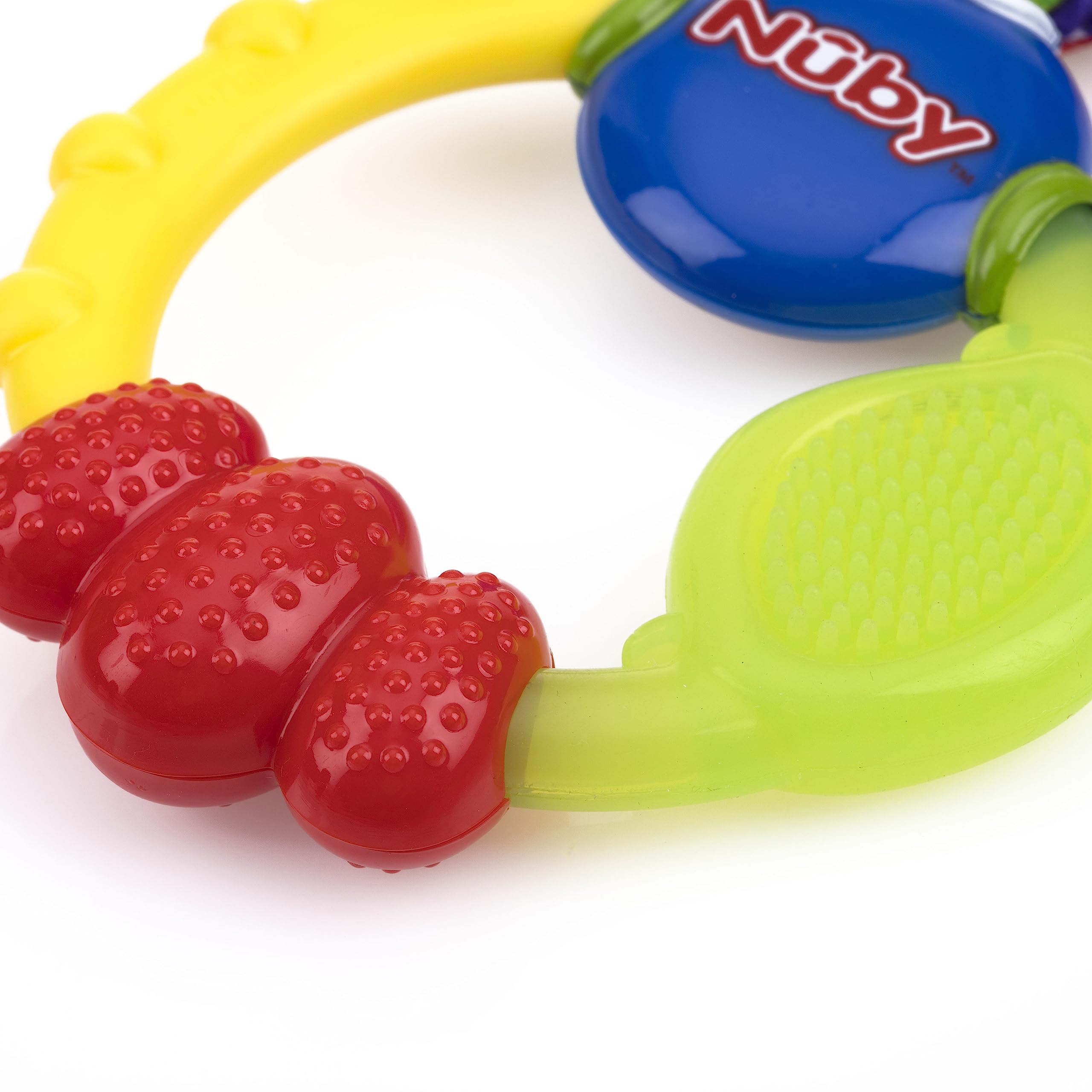Wacky Teething Ring, Multicolor (Pack of 16)