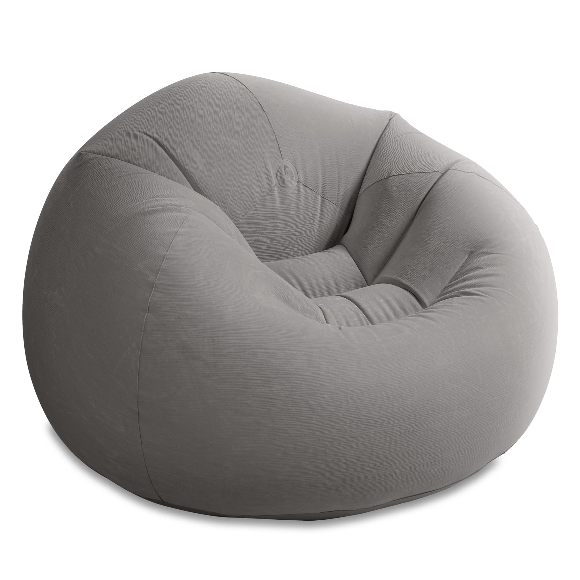 Inflatable Lounge Chair with Corduroy Texture