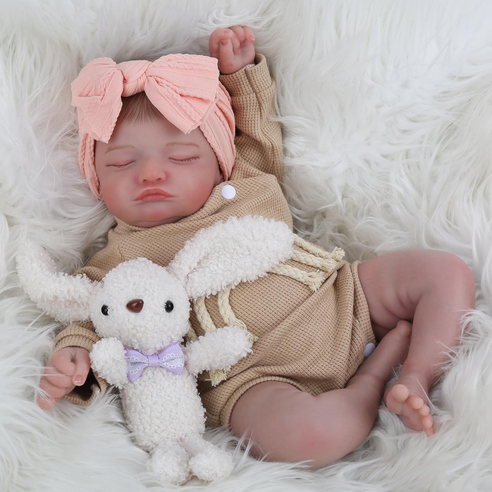Lifelike Reborn Baby Dolls-20 inch Sleeping Realistic Newborn Baby Dolls