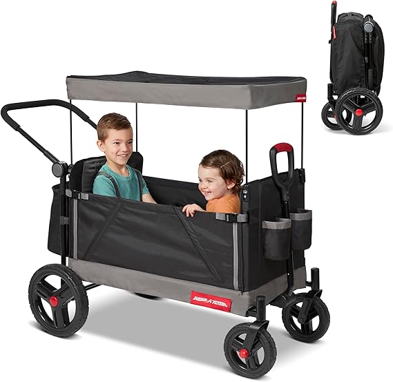 Stroller Wagon for Kids, Baby Stroller, Utility Cart, Rolling Cart