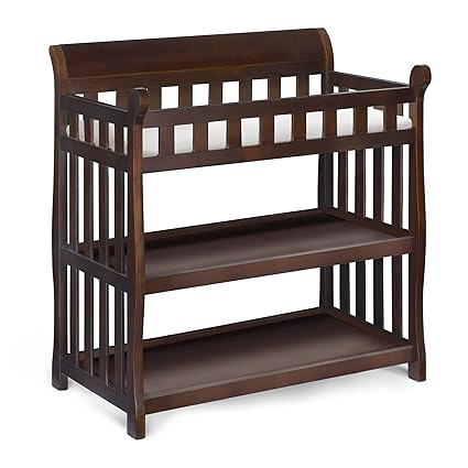 Eclipse Changing Table with Changing Pad, White