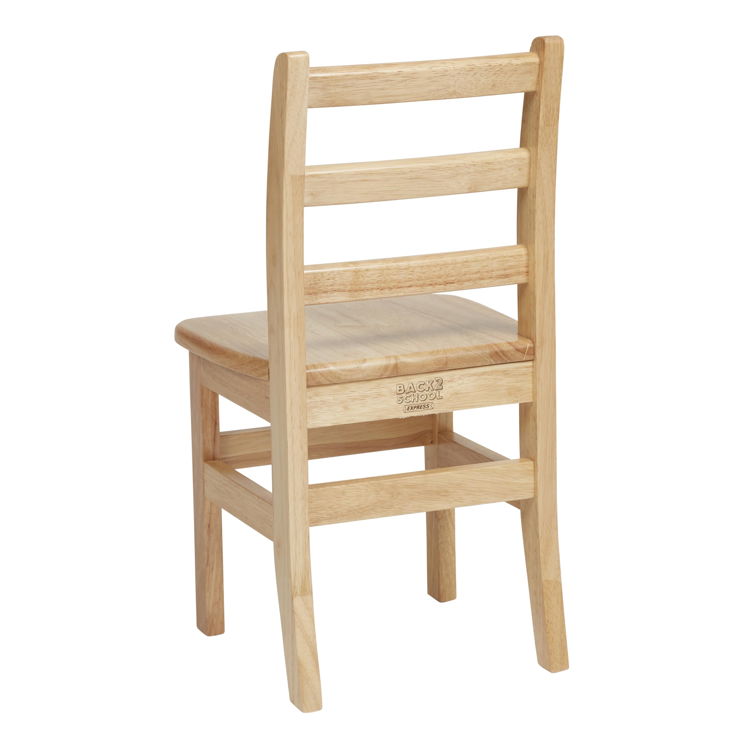 Wooden Ladderback Kids Chairs 2-Pack