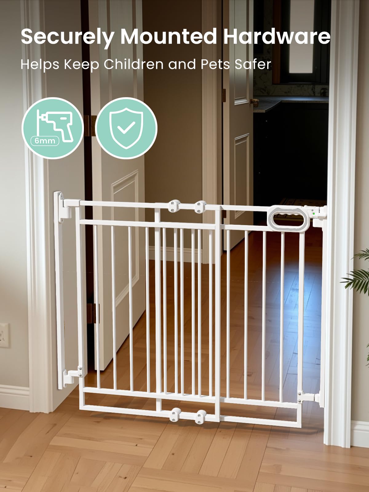 Fireplace Hearth Pad Kit with Corner Guards - Gray Foam Safety Bumpers
