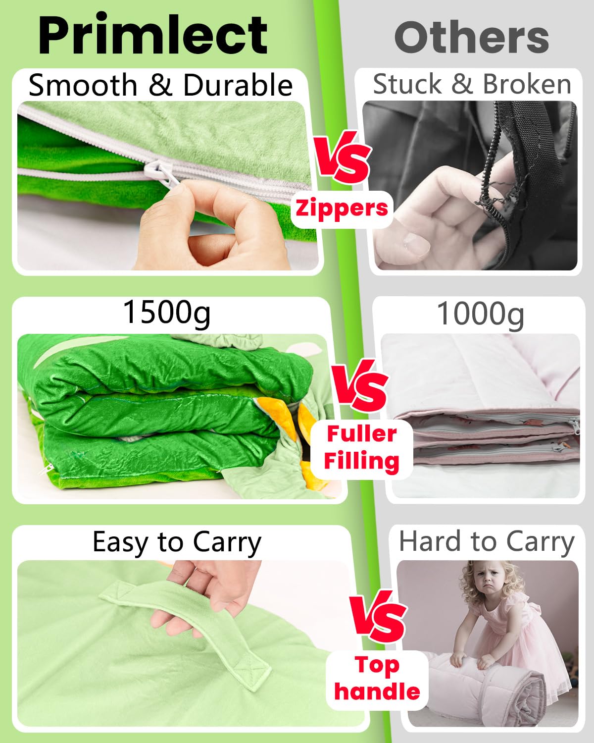 Kids Sleeping Bag with Pillow for Preschool and Travel