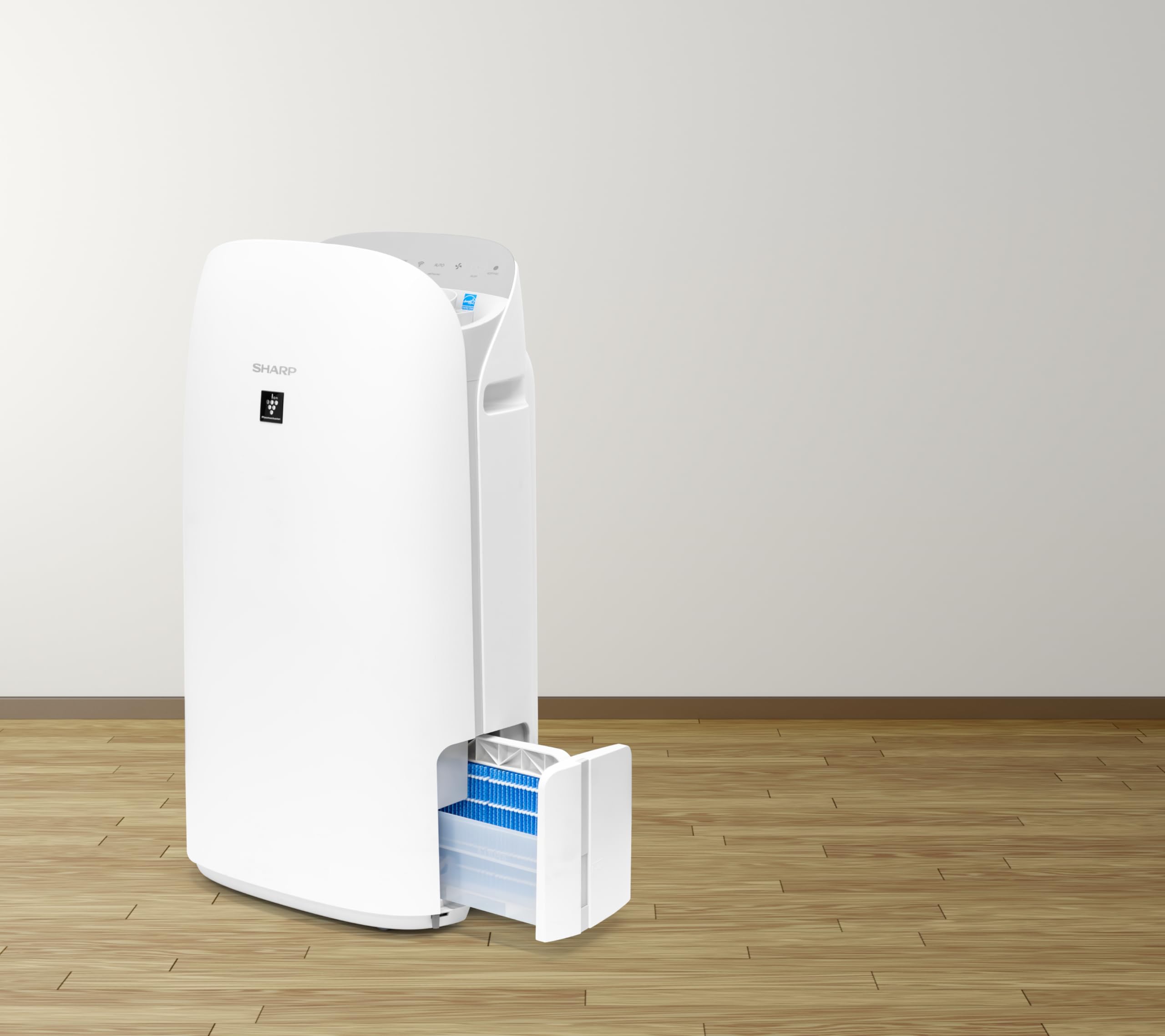 Smart Air Purifier and Humidifier compatible w/Alexa & Google Asst. Plasmacluster