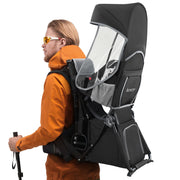 Baby Backpack Carrier for Hiking Toddler Backpack Carrier Child Carrier Black