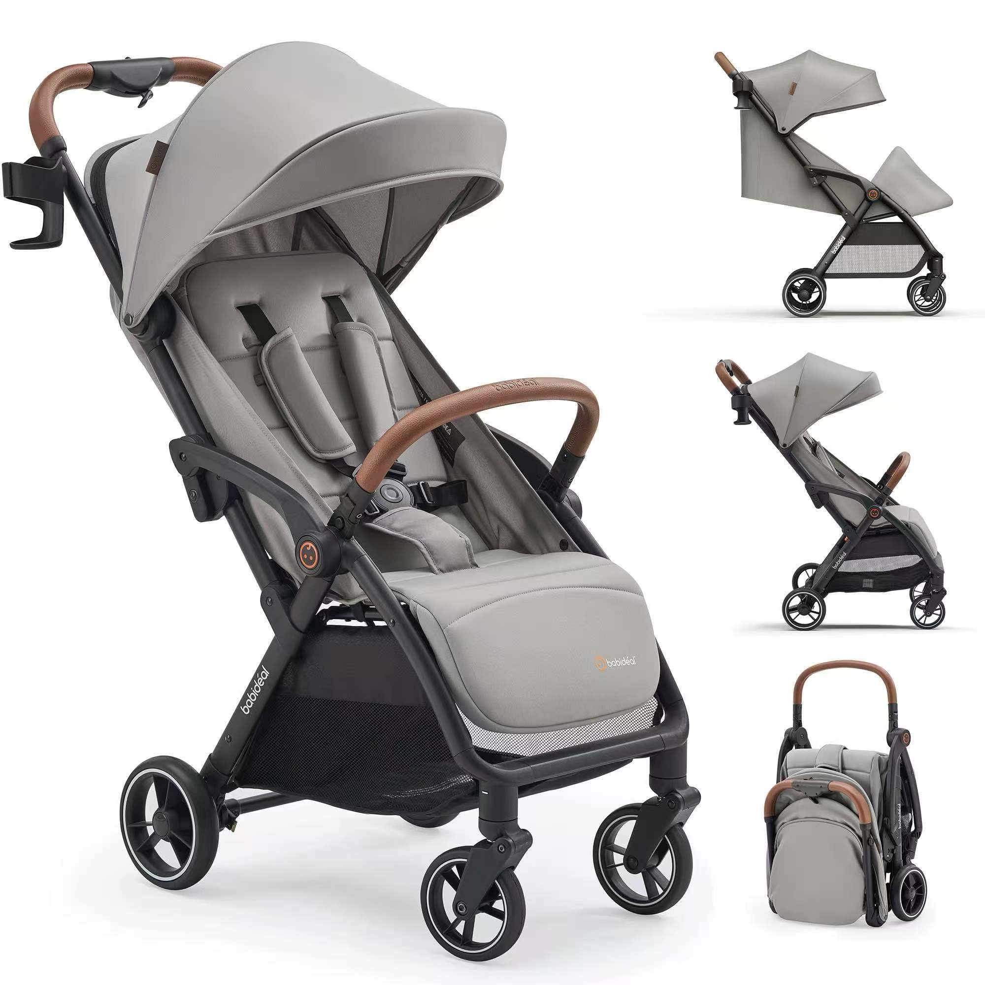Travel Stroller, Overhead-Friendly Compact Baby Stroller