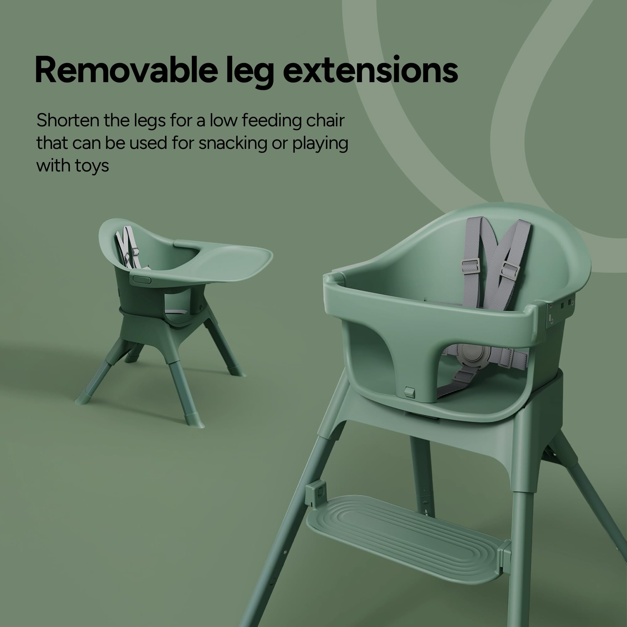 7-in-1 Convertible High Chair for Babies and Toddlers