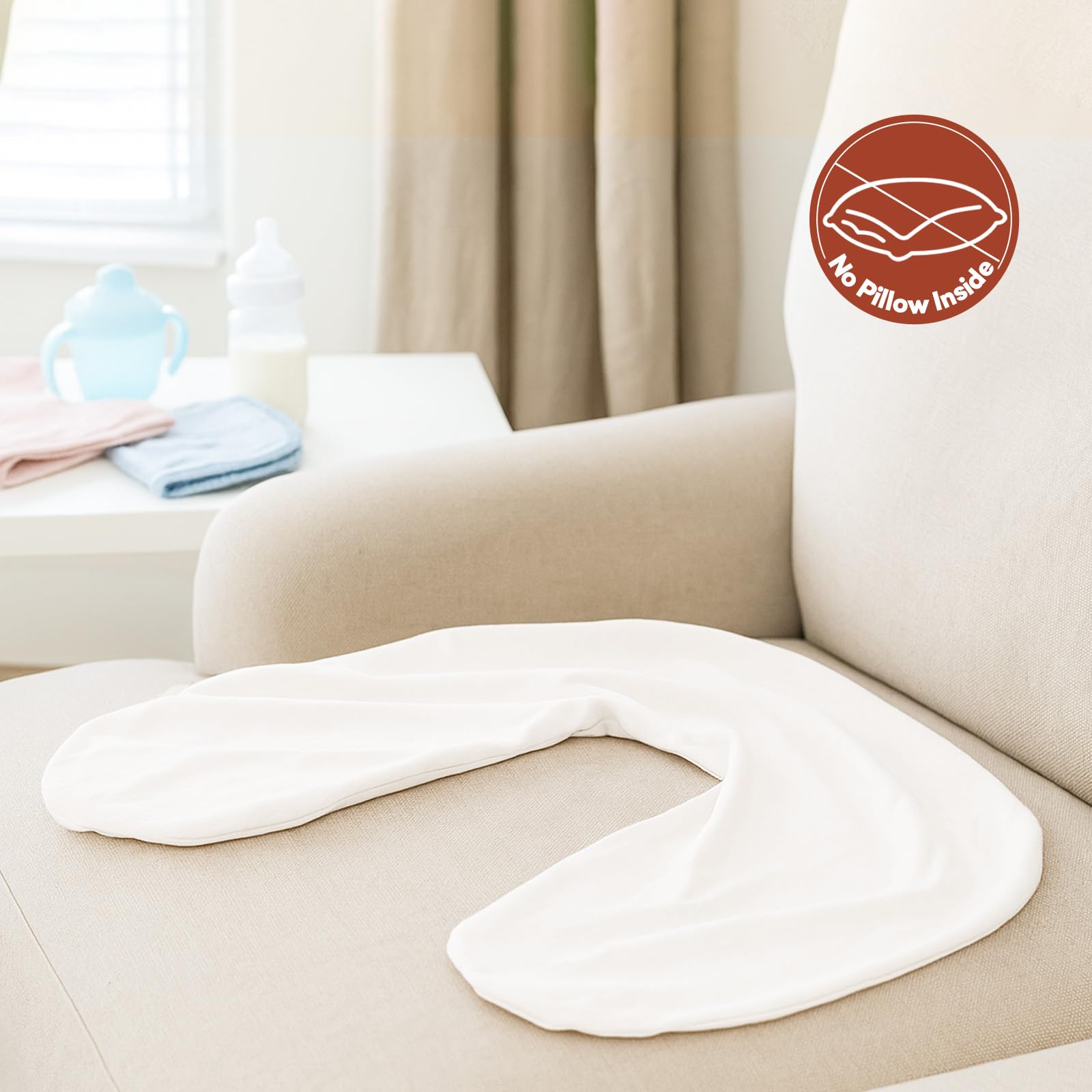 3-Pack Nursing Pillow Cover ONLY Compatible
