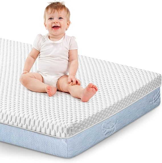 Crib Mattress, 52 x 27 Dual-Sided Comfort Baby and Toddler