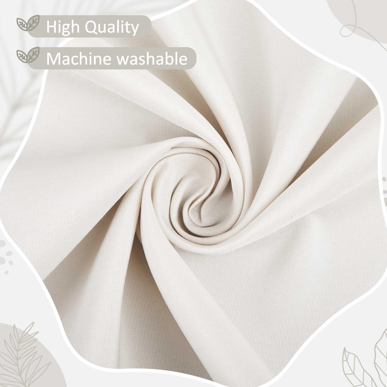 Hahafelt Scalloped Crib Skirt 28"x 52" with Drop Pleated Dust Ruffle with Split Corners for Baby Boys Girls Soft 4-Sided Crib Bed Skirt Nursery Standard Toddler Bedding(14" Drop,Beige)