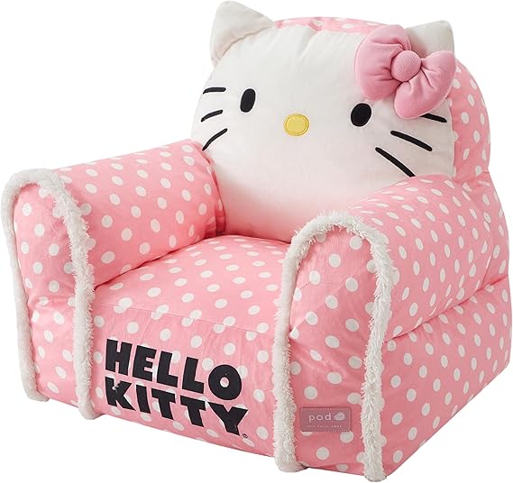 Disney Stitch Figural Soft and Comfortable Structured Bean Bag Sofa Chair for Kids