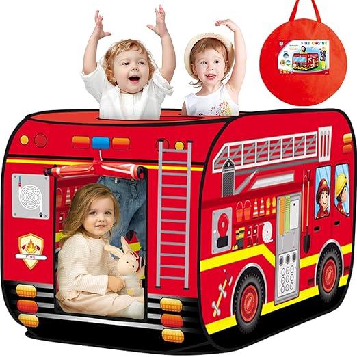 Play Tent for Kids Aged 1-3 Years Old Boys and Girls : School Bus