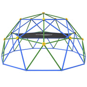 10FT Climbing Dome with Hammock, Outdoor Jungle Gym for Kids