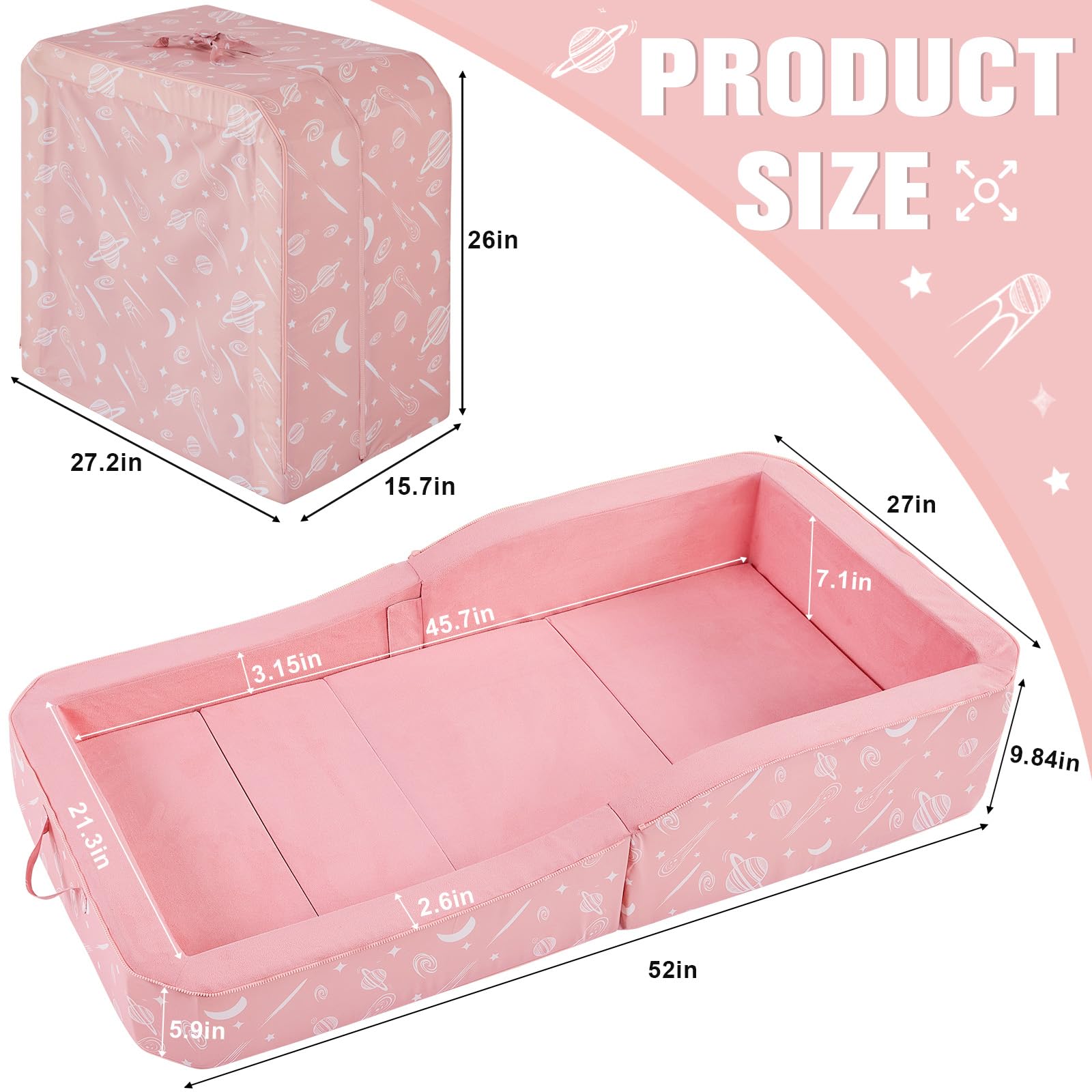Foldable Portable Toddler Travel Bed