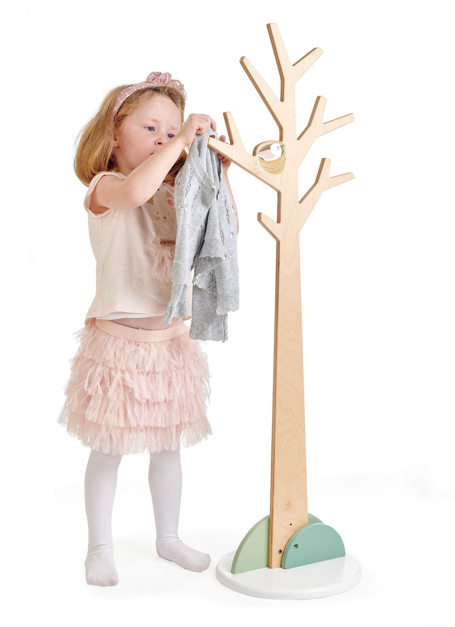 Forest Coat Stand For Kids Room - High-Grade Wooden Tree Coat