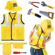 iPlay, iLearn Kids Construction Costumes, Toddler Worker Dress