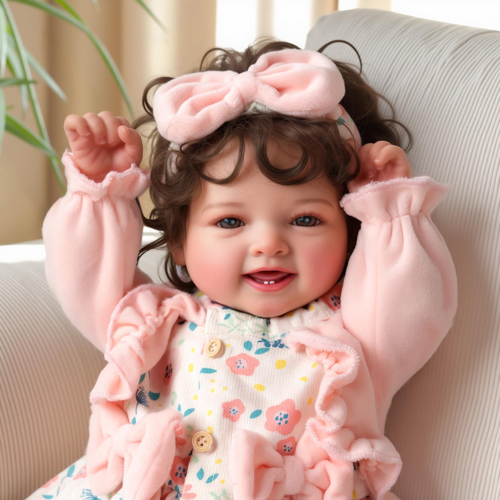 BABESIDE Lifelike Reborn Baby Dolls, 17 Inches Lovely Realistic-Newborn Baby Dolls