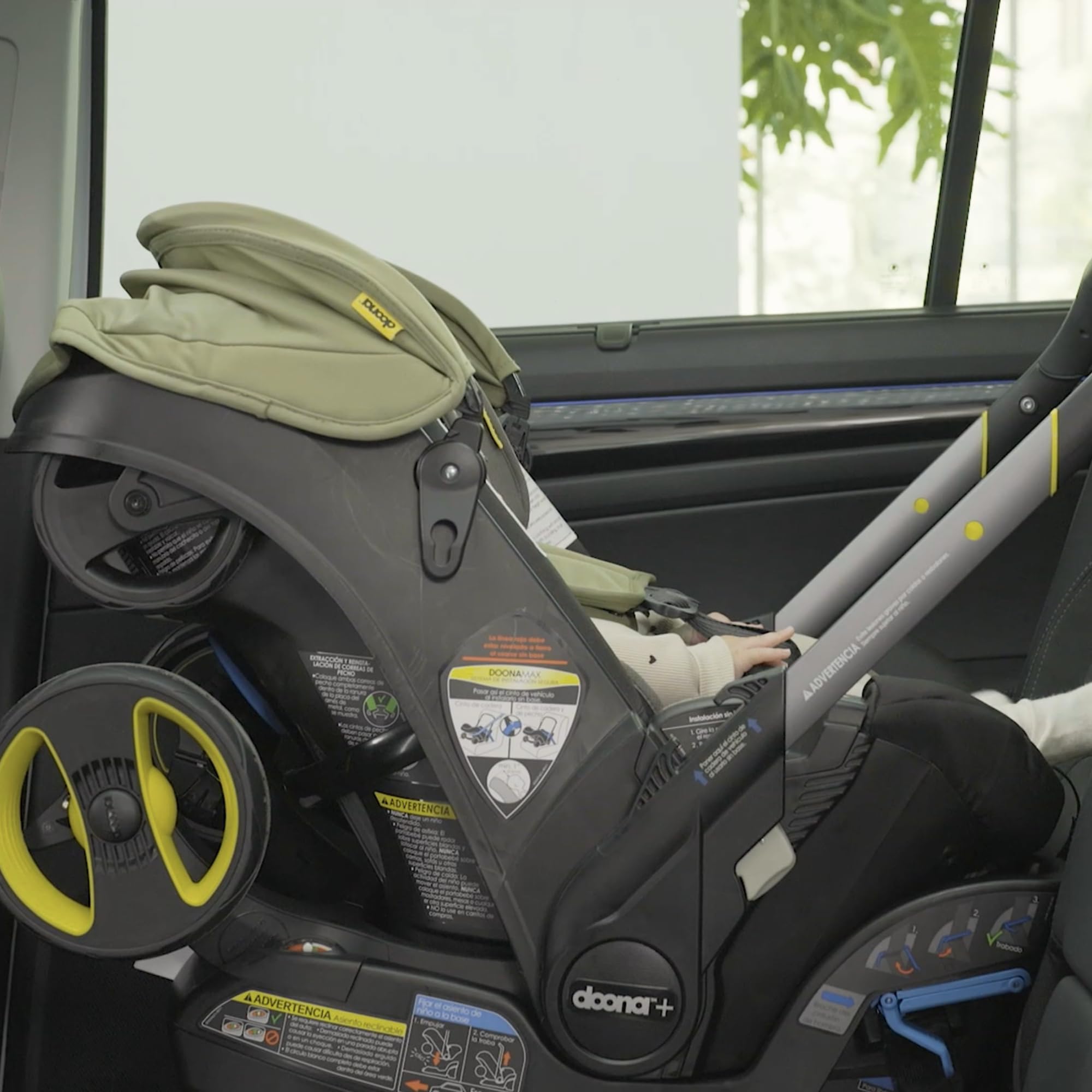 LATCH Base for Car Seat Installation