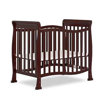 Me Violet 4-In-1 Convertible Mini Crib In White, Greenguard Gold