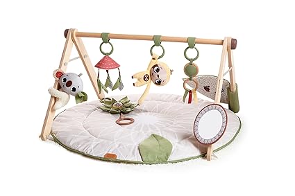 Love Boho Chic Gymini with Mirror and Detachable Toys, Wall Mount